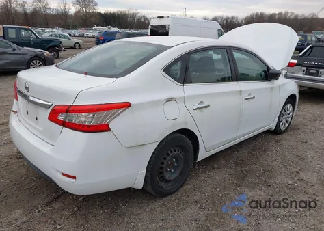 2015 Nissan Sentra S from USA, damaged, VIN 3N1AB7AP0FY376475